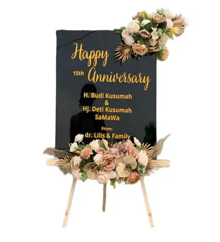 Papan Bunga Akrilik Samator Ballroom Jakarta