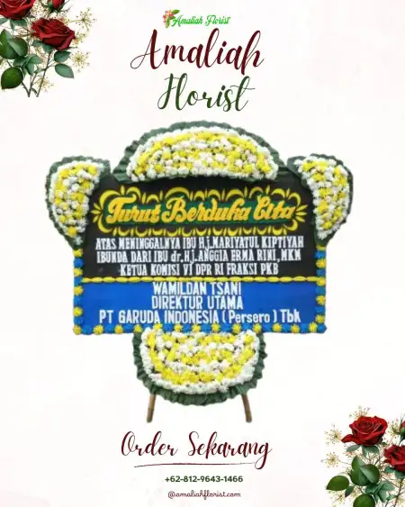 Papan Bunga Duka Samator Ballroom Jakarta